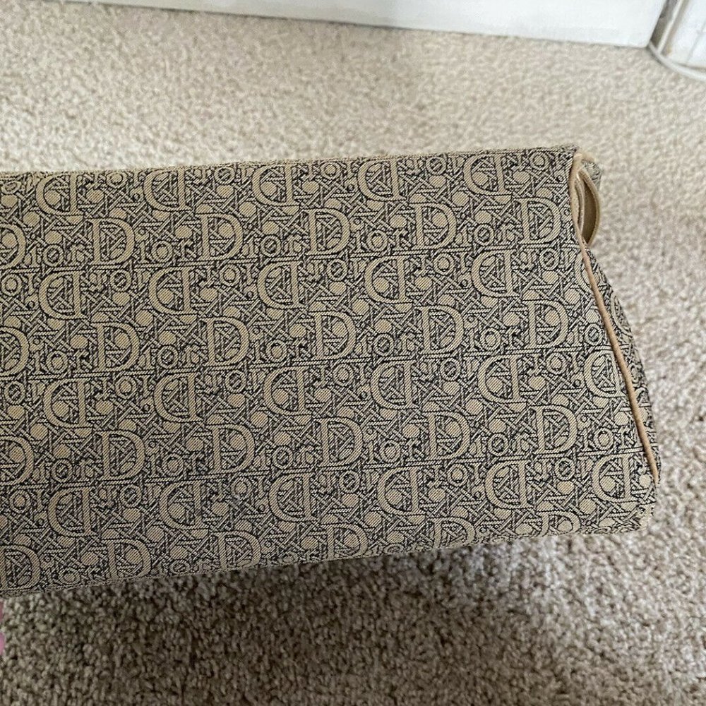 VINTAGE CHRISTIAN DIOR MONOGRAMMED CANVAS COSMETIC - Picture 6 of 7